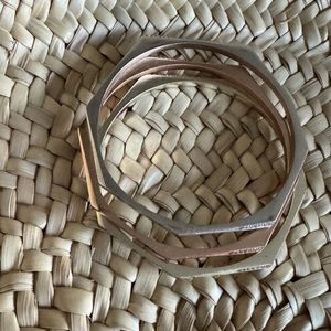 Kendra Scott Mixed Metal/Crystal Accent Bracelet Set